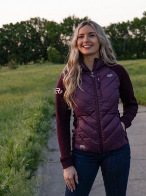 Ranchgirls Hooded Hybrid ProShield Jacket Olivia takki