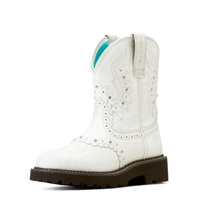 Ariat Women's Gembaby White Snake Emboss