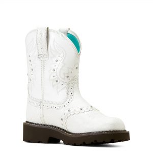 Ariat Women's Gembaby White Snake Emboss