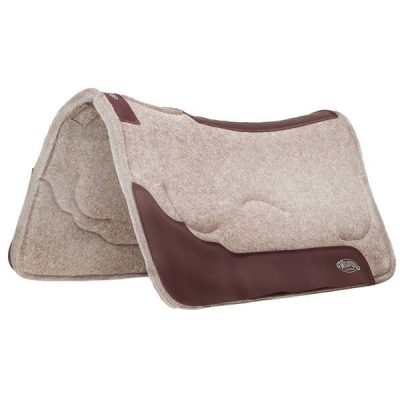 Weaver Gel Contoured Wool Blend Felt Saddle Pad