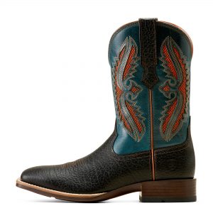 Ariat Men’s Rowder VentTEK 360° Western Boot Black Dark Teal