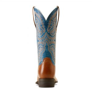 Ariat Women’s Cattle Caite Stretchfit Western Boot, Roasted Peanut