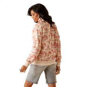 Ariat Women's Ranger 1/2 Zip Sweatshirt collegepaita