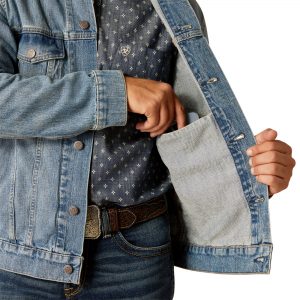 Ariat Men's Denim Trucker Jacket farkkutakki