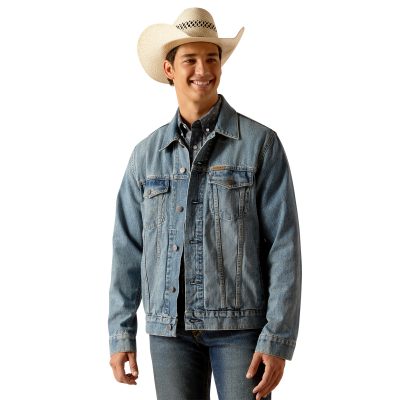 Ariat Men's Denim Trucker Jacket farkkutakki