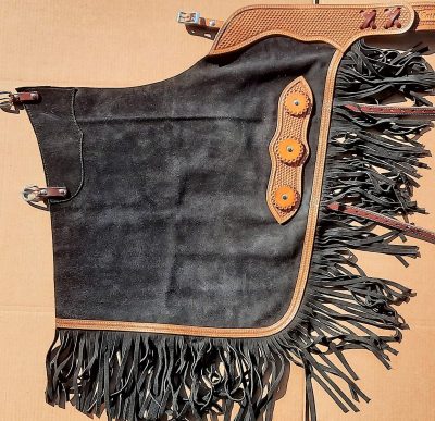 Chinks Cattleman’s Black Suede