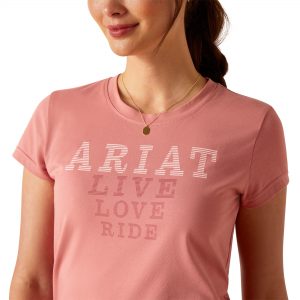 Ariat Women's T-Shirt Live Love Ride T-paita