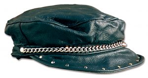 CaCap Stars & Stripes Black Leather lippalakki