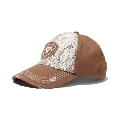 Cap Ariat Lace Logo, Ladies lippalakki