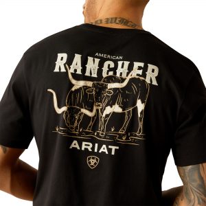 Ariat Men's T-Shirt American Rancher T-paita