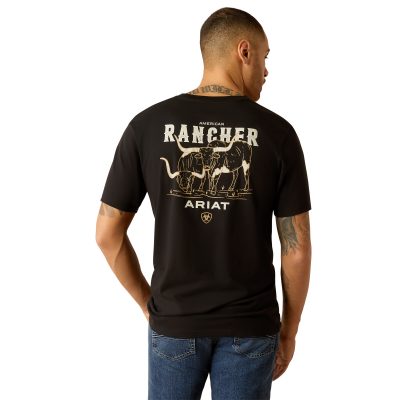Ariat Men's T-Shirt American Rancher T-paita