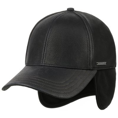 Cap Stetson Baseball Chevrette Cowhide w/Ear Flaps lippalakki korvaläpillä