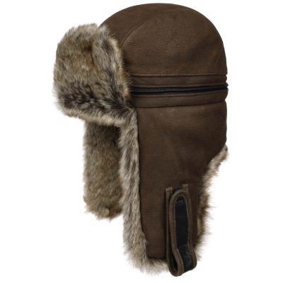 Talvihattu Stetson Bomber Aviator Cowhide Hat