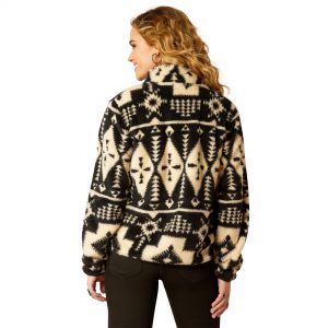 Ariat Women's Berber Snap Front Sweatshirt fleece