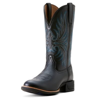 Ariat Women’s Ranahan Western Boot Black Deertan