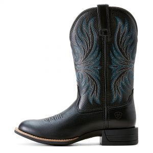 Ariat Women’s Ranahan Western Boot Black Deertan