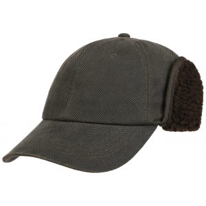 Cap Stetson Baseball Herringbone lippalakki korvaläpillä