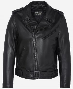 Schott NYC Perfecto® Jacket Full black, cowhide leather nahkatakki