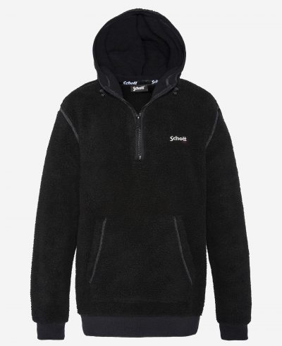 Schott NYC Sherpa hooded sweatshirt huppari