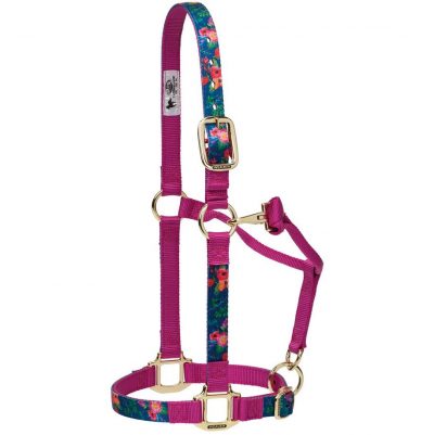 Riimu Weaver Adjustable Halter Patterned Floral Watercolor