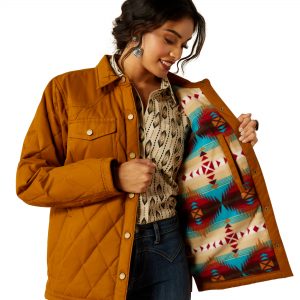 Ariat Women’s Grizzly Quilted Barn Jacket takki