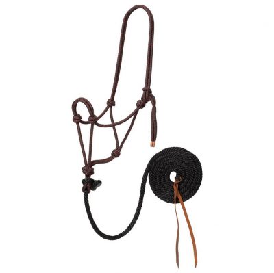 Naruriimusetti Weaver Diamond Braid Rope Halter & Lead