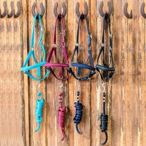 Riimu & köysisetti Lami-Cell Montana halter with lead rope