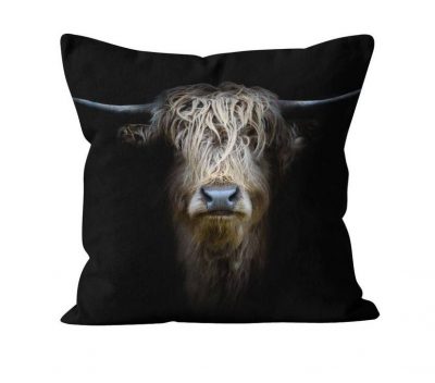 Koristetyyny Highland Cow Pillow 40x40 cm