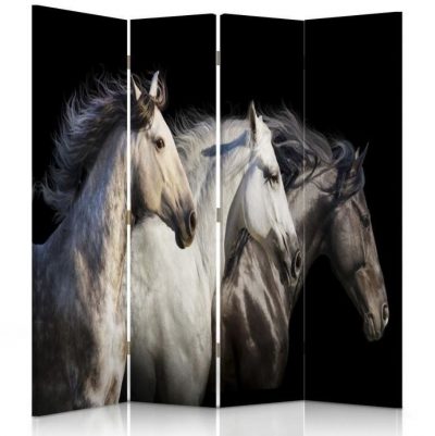 Sermi Room Divider Horses