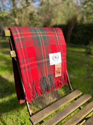Belpo villahuopa Tartan Hay Modern