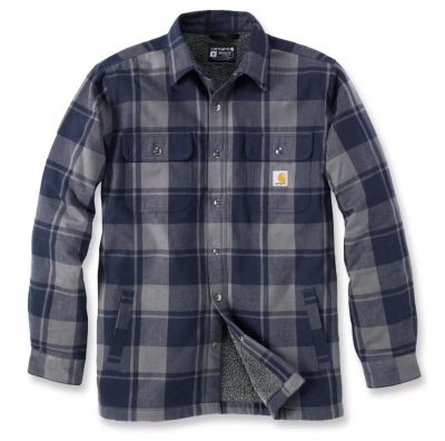 Carhartt Men's Relaxed Fit Sherpa Lined Shirt paitatakki