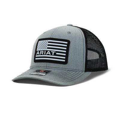Cap Ariat USA flag patch logo lippalakki