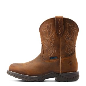 Ariat Women’s Anthem Round Toe Shortie H2O Western Boot