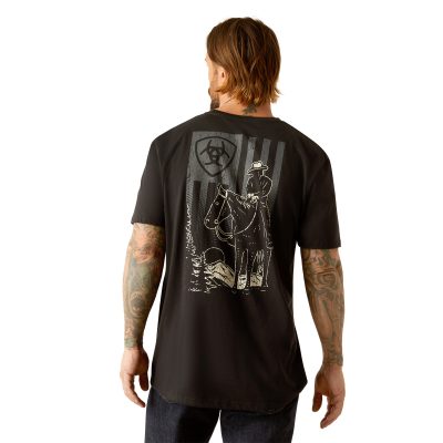 Ariat Men’s T-Shirt Big Sky Freedom T-paita