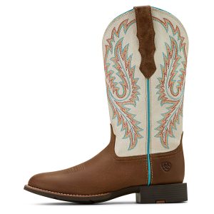 Ariat Women’s Round Up W Toe Western Boot
