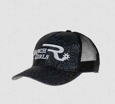 Cap Ranch Girls Glimmer black/silver lippalakki