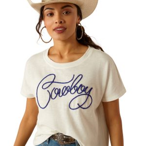 Ariat Women’s T-Shirt Cowboy T-paita