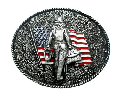 Vyönsolki USA-lippu Cowgirl
