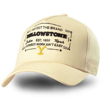 Cap Yellowstone TC Protect the Brand lippalakki