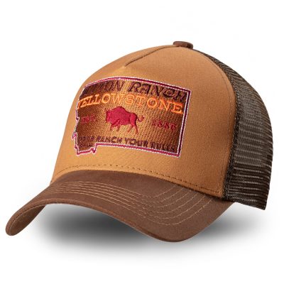 Cap Yellowstone TC Your Ranch Your Rules lippalakki